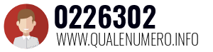 Numero di telefono 0226302 0226302