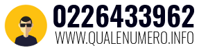 Numero di telefono 0226433962 0226433962