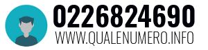 Numero di telefono 0226824690 0226824690