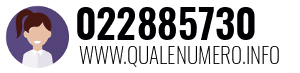 Numero di telefono 022885730 022885730