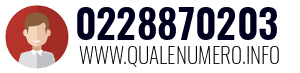 Numero di telefono 0228870203 0228870203