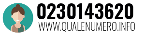 Numero di telefono 0230143620 0230143620