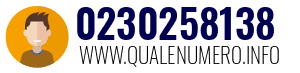Numero di telefono 0230258138 0230258138