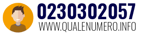 Numero di telefono 0230302057 0230302057