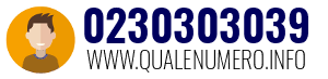 Numero di telefono 0230303039 0230303039