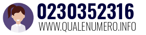 Numero di telefono 0230352316 0230352316