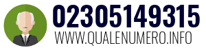 Numero di telefono 02305149315 02305149315