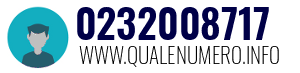 Numero di telefono 0232008717 0232008717