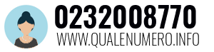 Numero di telefono 0232008770 0232008770