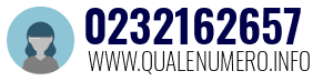Numero di telefono 0232162657 0232162657