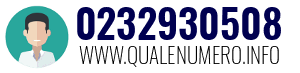 Numero di telefono 0232930508 0232930508