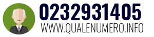 Numero di telefono 0232931405 0232931405