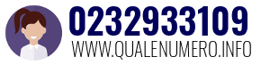 Numero di telefono 0232933109 0232933109