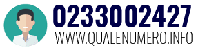 Numero di telefono 0233002427 0233002427