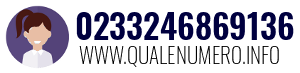 Numero di telefono 0233246869136 0233246869136
