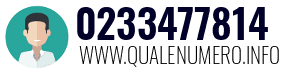 Numero di telefono 0233477814 0233477814