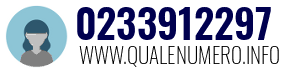 Numero di telefono 0233912297 0233912297