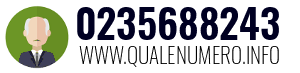 Numero di telefono 0235688243 0235688243