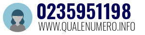 Numero di telefono 0235951198 0235951198