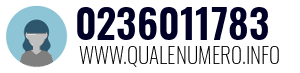 Numero di telefono 0236011783 0236011783