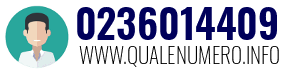 Numero di telefono 0236014409 0236014409