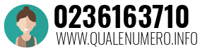 Numero di telefono 0236163710 0236163710