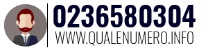 Numero di telefono 0236580304 0236580304