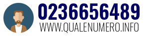 Numero di telefono 0236656489 0236656489