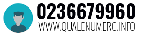 Numero di telefono 0236679960 0236679960