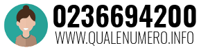 Numero di telefono 0236694200 0236694200