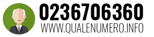 Numero di telefono 0236706360 0236706360