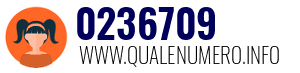 Numero di telefono 0236709 0236709