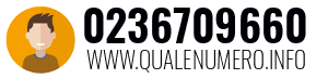 Numero di telefono 0236709660 0236709660
