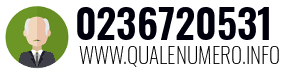 Numero di telefono 0236720531 0236720531