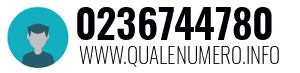 Numero di telefono 0236744780 0236744780