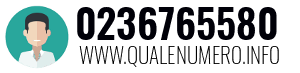 Numero di telefono 0236765580 0236765580