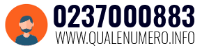 Numero di telefono 0237000883 0237000883