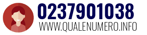 Numero di telefono 0237901038 0237901038
