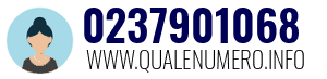 Numero di telefono 0237901068 0237901068