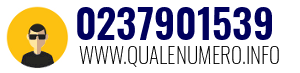 Numero di telefono 0237901539 0237901539