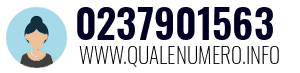 Numero di telefono 0237901563 0237901563