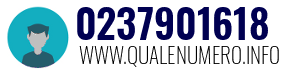 Numero di telefono 0237901618 0237901618