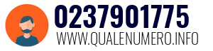 Numero di telefono 0237901775 0237901775