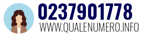 Numero di telefono 0237901778 0237901778