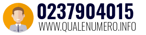 Numero di telefono 0237904015 0237904015