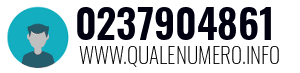 Numero di telefono 0237904861 0237904861