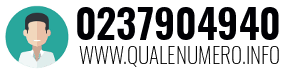 Numero di telefono 0237904940 0237904940