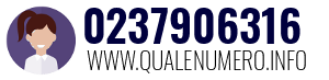 Numero di telefono 0237906316 0237906316