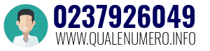 Numero di telefono 0237926049 0237926049
