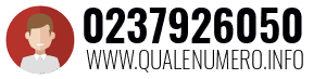 Numero di telefono 0237926050 0237926050